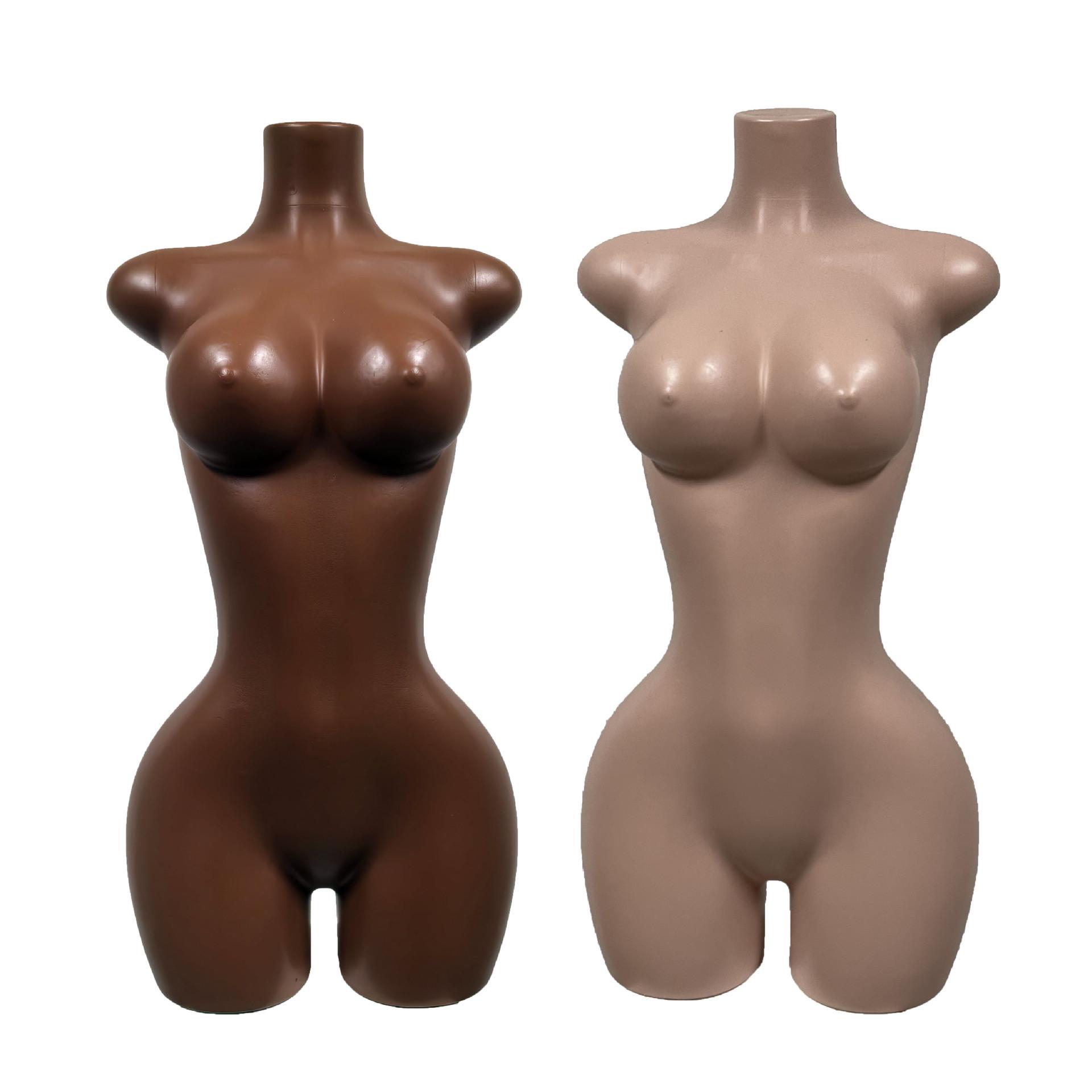 Curvy Tan Plus Size Female Mannequin: African North American Style BBL BP01LC коричневый