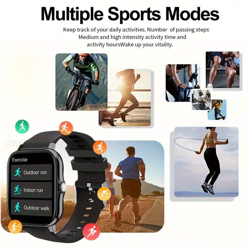 Smart Watch Answer Make Call Message Preview Sport Mode DIY Dial Sleep Monitor Smart Watch for Men Women Gifts