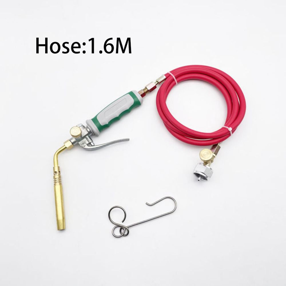 Professional Heating Application Welding Tool Ignition 1.6m Hose Brazing Torch Soldering Dual Switch Welding Torch DIY