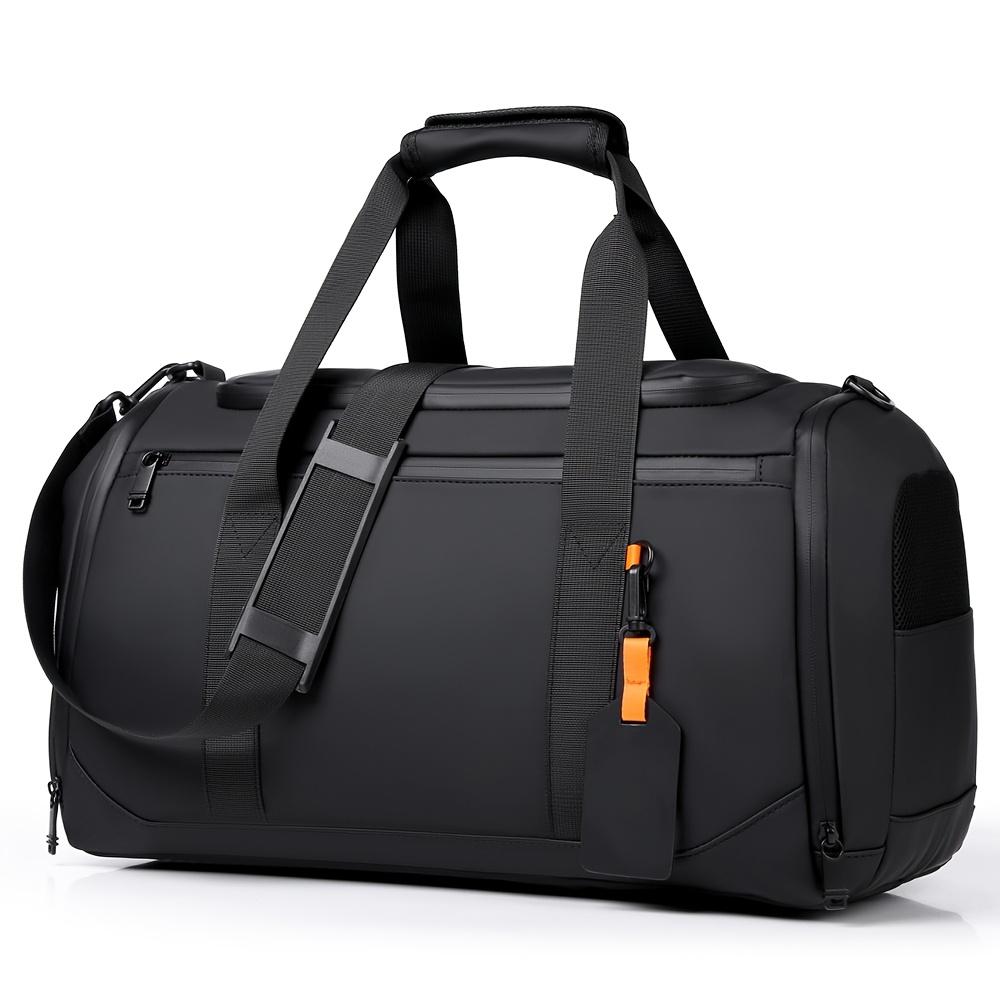 

Large Capacity Travel Duffel Bag, Spacious Unisex Overnight Sports Gym Bag with Multiple Compartments, Perfect for Fitness, Outdoor Adventures 46 x 21.5 x 26 cm
