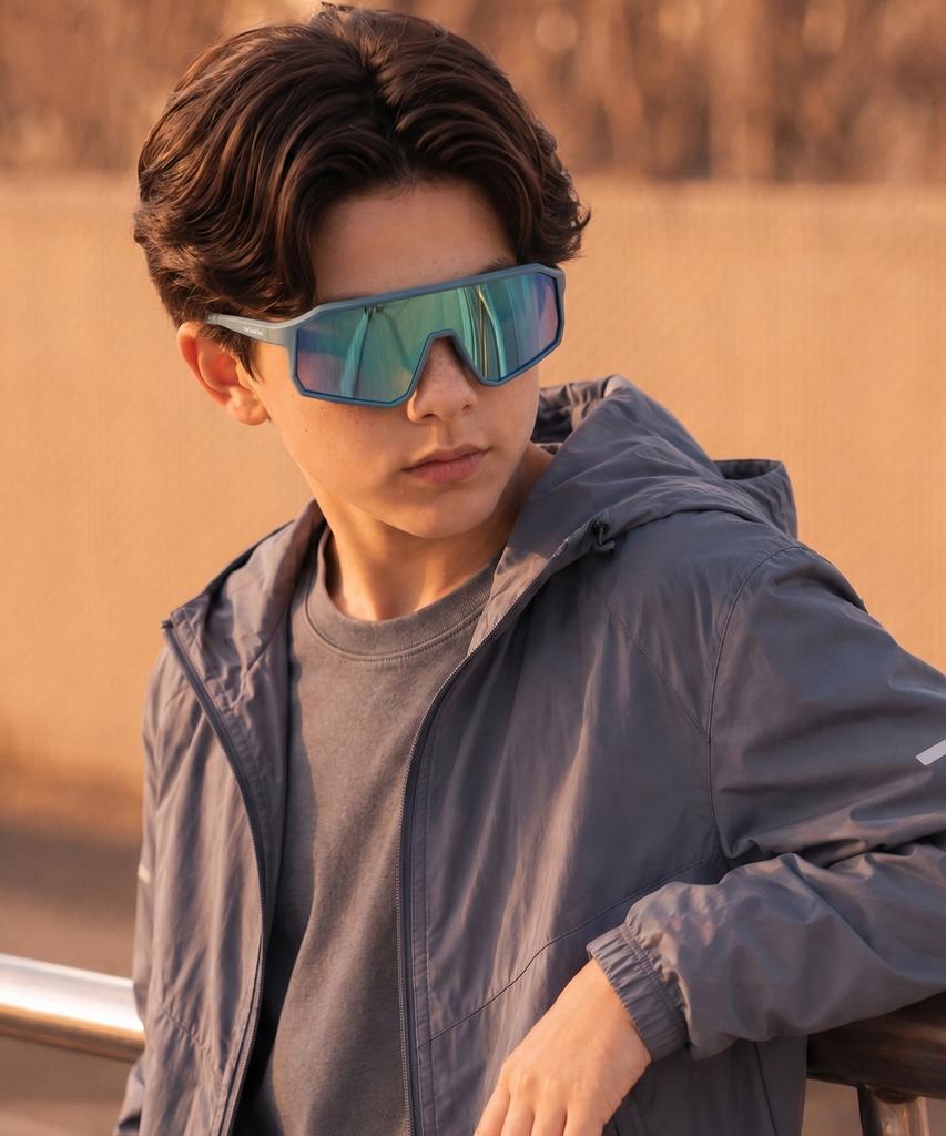 Tomdieo Junior Sports Sunglasses Uv400 Children'S Baseball Bicycle Goggles Elementary School Students