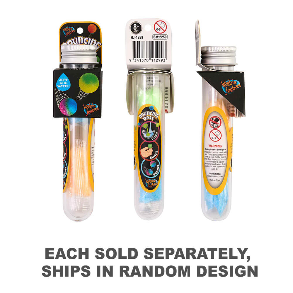 Zkumavka se skákacím míčem Heebie Jeebies