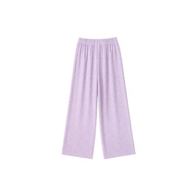Deesha Girls' 2026 Summer Breathable Textured Wide-Leg Pants