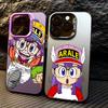 Cute Cartoon Dr Slump Arale Phone Case For iPhone 17 16 15 14 13 12 11 Mini Pro Max X XR XSMAX 8 7 Air Plus Anti Fall Matte Back