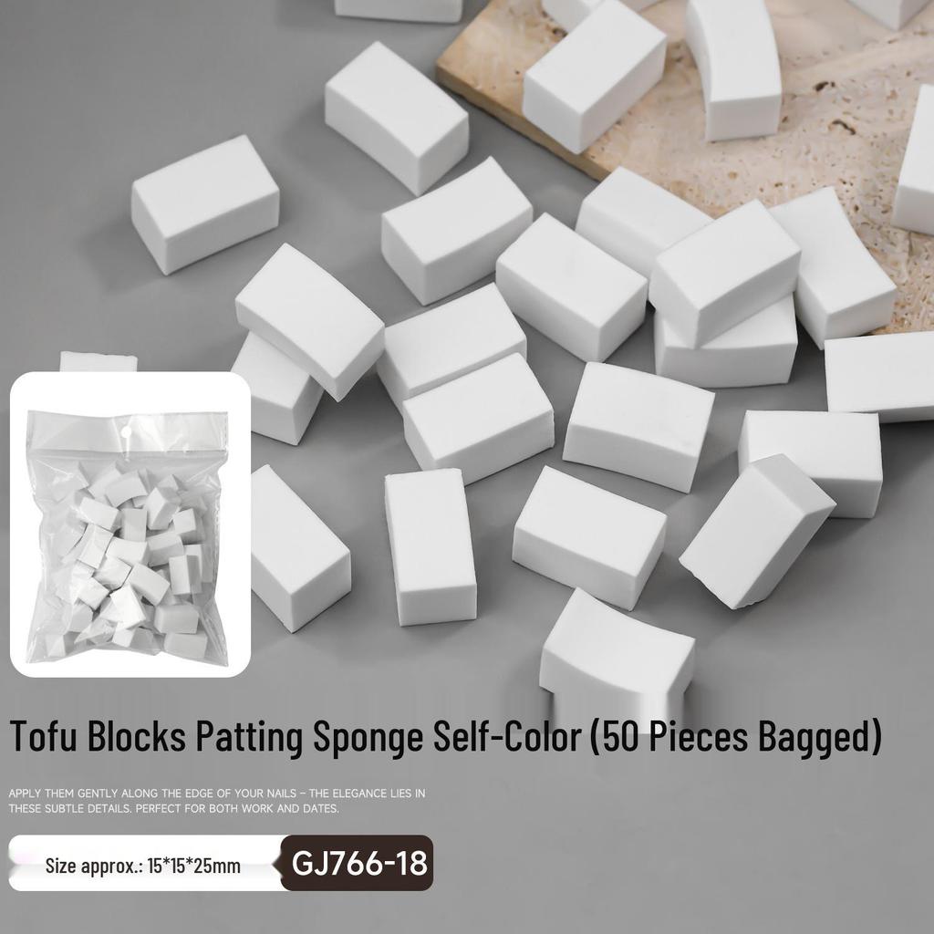 Mini Nail Art Gradient Blending Set: Sponge, Clip Pen, Glue