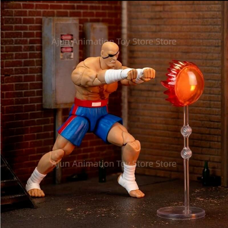 Toys 1/12 Street Fighter 4 Waves Baroque Sagat Blanca Action Figures Toys Gifts Collection
