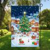 Christmas Courtyard and Garden Party Decoration Flag