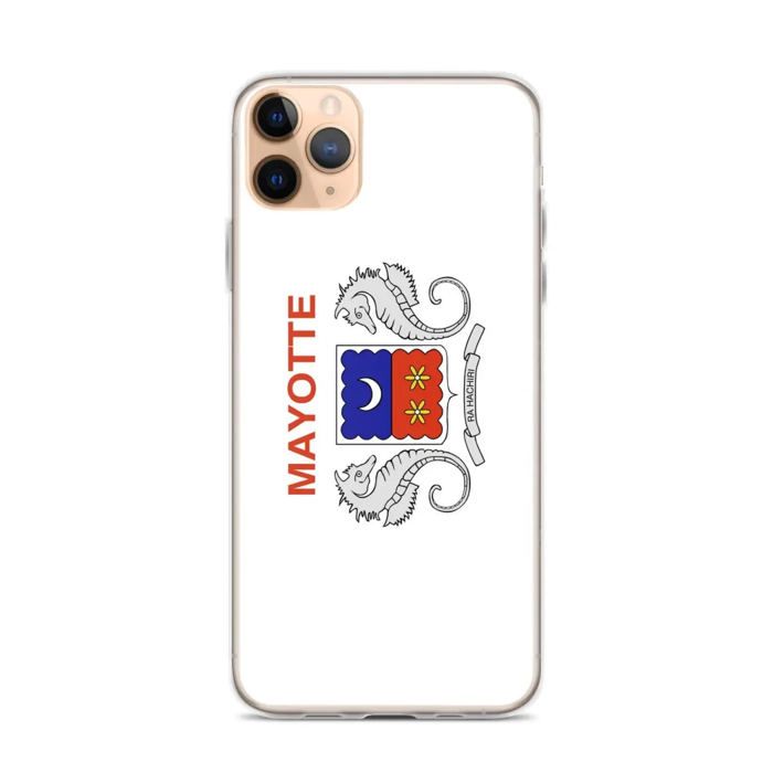 Coque Télephone Drapeau Mayotte - iPhone 11 Pro Max
