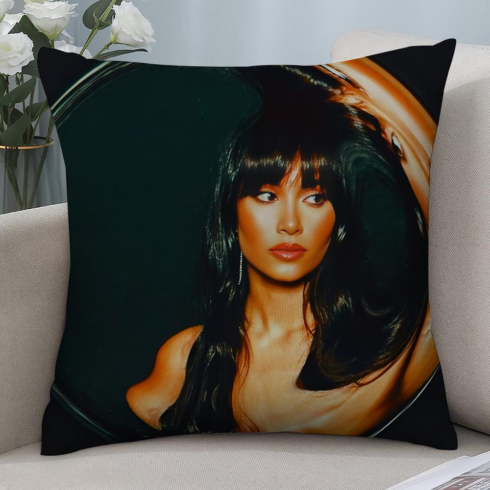 Singer A-Aitana Alpha Pillow Case Short Plush Pillow Covers Sofa Decorative Gift Home Double-sided Printing Cushion Cover