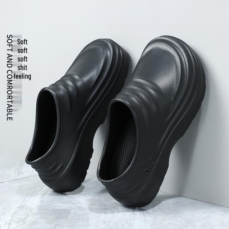 

Нескользящая Водонепроницаемая Обувь Шеф-повара для Мужчин и Женщин - Идеальна для Использования на Кухне, в Отеле и Мастерской 36-37 чёрный