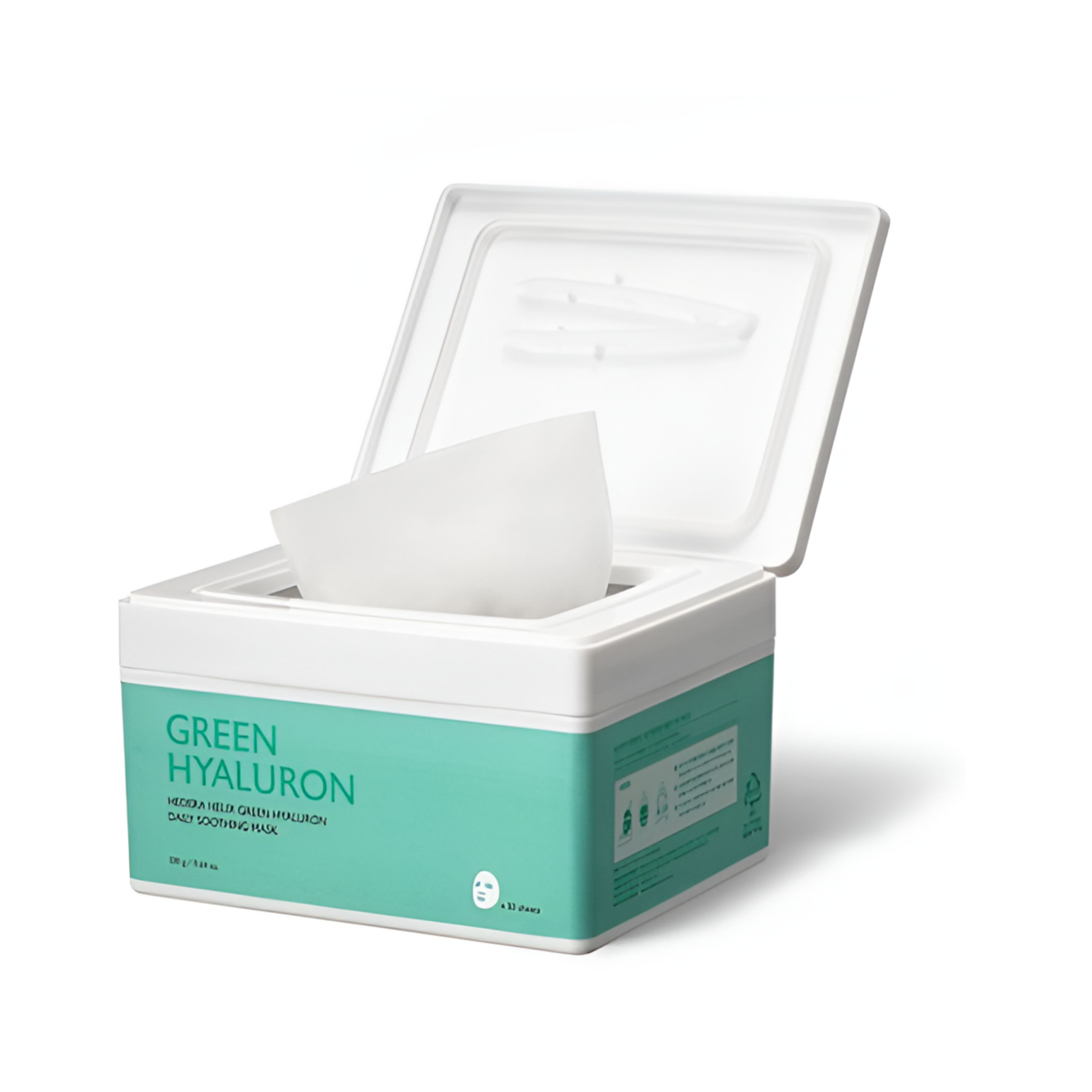 Milk Touch Hedera Helix Green Hyaluron Daily Soothing Mask (30 Sheet Masks / 330g / 1 Box)