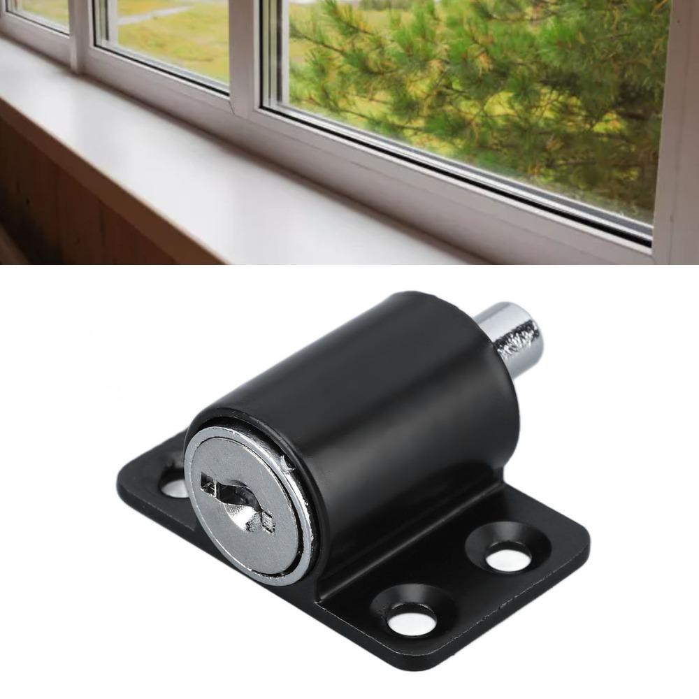 Zinc Alloy Window Safety Lock Black Door Window Lock Safety Door Lock Anti Theft