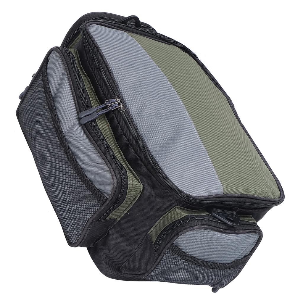 Large Capacity Square Fishing Storage Bag Polyester Bait Bag Fishing Accessories