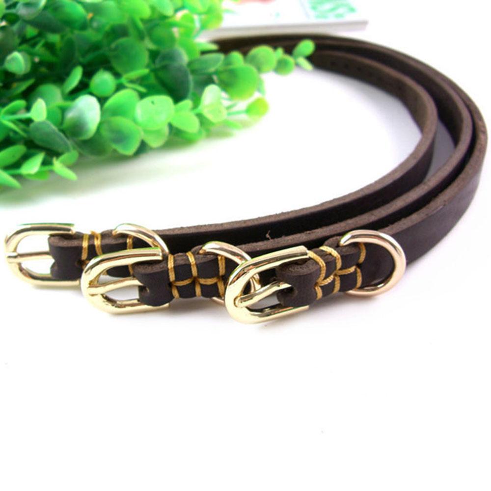 Weiches Echtes Leder Welpenhalsband Echtes Leder Hundehalsband für Kleine Hunde und Katzen Verstellbares Haustierhalsband für Hündchen Terrier Yorkie