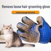 Silicone Cat & Dog Grooming Gloves with Hair Removal Comb – Pet Massage & Bathing Tool
