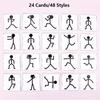 Sport Wooden Man Material Diy Puzzle Toys Boards Educational Game Early Learning Toy For Children Preschool Fine Motor Training