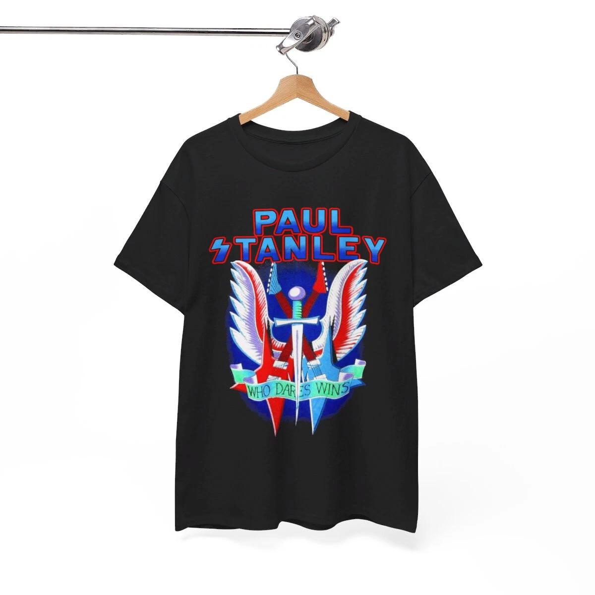 

Paul Stanley 90 s Tour Vintage Design Tee Band T shirt Size XL 4XL