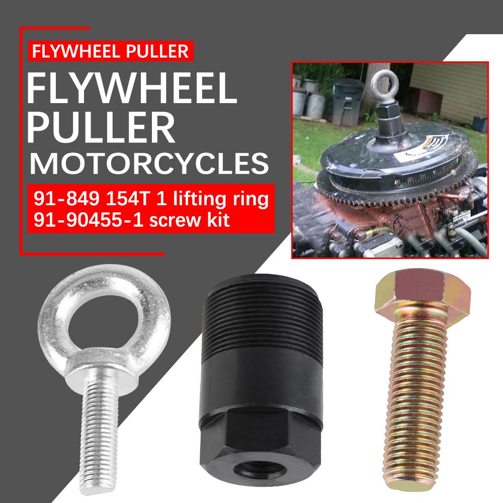 Lift Ring Removal Tool Flywheel Puller For Mercury Mariner 91-849154T1 Flywheel Outboard Lift Ring Kit BTD028 1 1/2"-16