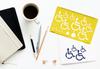 Traceease Handicap Symbol Human Template Designer  s Drafting Tools Stencils- 1