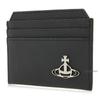 Vivienne Westwood Saffiano Card Wallet 5403000bu S0021 N401