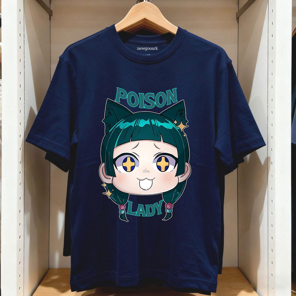 

Maomao Lady The Apothecary Diaries Tshirt Anime Women Unisex Vintage Graphic T Shirts Cotton Oneck Adult Tops Tee 3XL