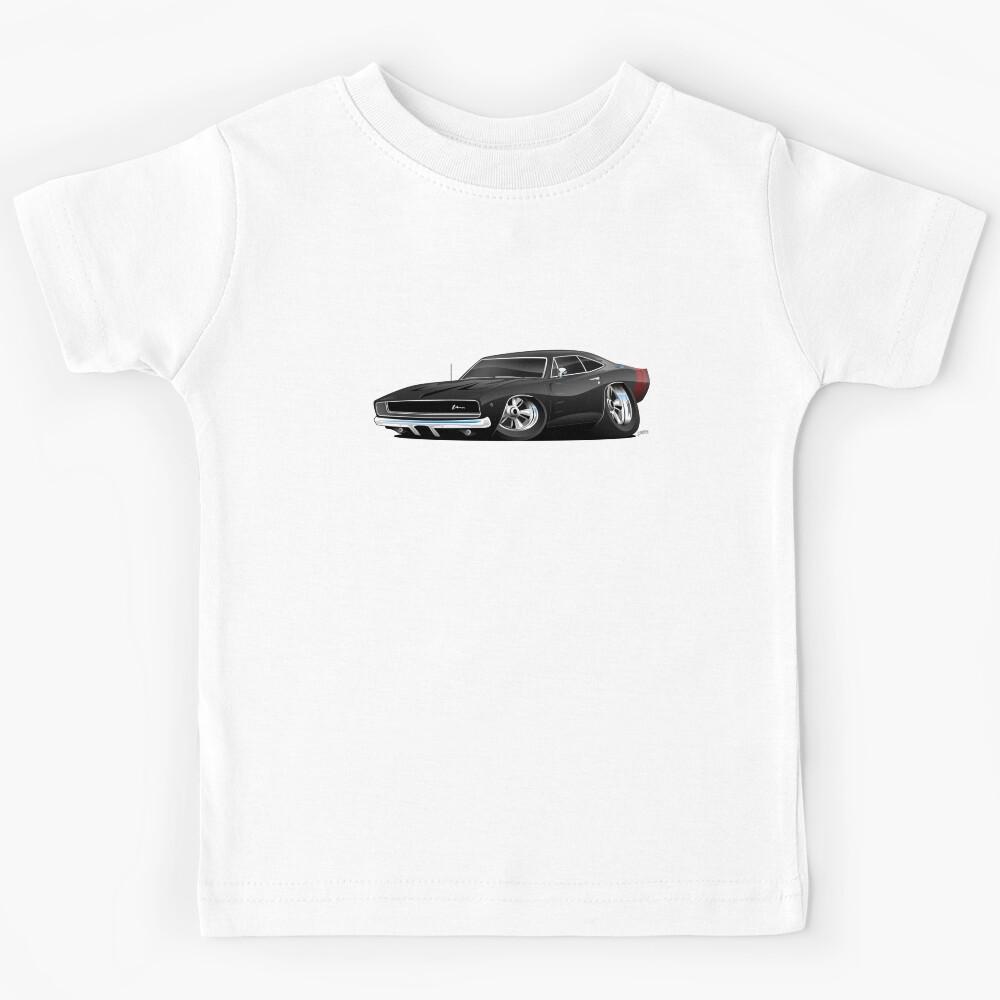 Classic 60’s American Muscle Car Cartoon Kids T-Shirt 160