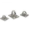 RICHWITS Stainless Steel Eye Plate for Sunshade Sail and Boat Attachment
