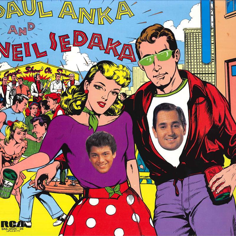 

LP Record PAUL ANKA NEIL SEDAKA Great Hits Of Paul Anka Neil Seda SRA952526 RCA 1977 Japan Obi Rock Used