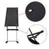 Guitar Foot Stool 4 Position Height Adjustable Foldable Guitar Pedal Foot Rest Step Footstool Black for Guitar Pedal Mini Tools