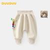 DUUDUU Baby Fleece-Lined Warm Diaper Pants