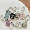 Rhinestone Butterfly Mobile Phone Case for Samsung Zflip6 Flip Folding for Huawei Pocket2 Bow Tie Love Chain