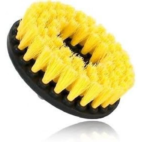3pc Carpet Mat 5  Round Brush w/Power Drill Attachment Car Care & Detailing Tool