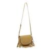 Studded Suede Crossbody Bag