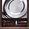 JingZhouYuan Thickened Food-Grade 304 Stainless Steel Basin