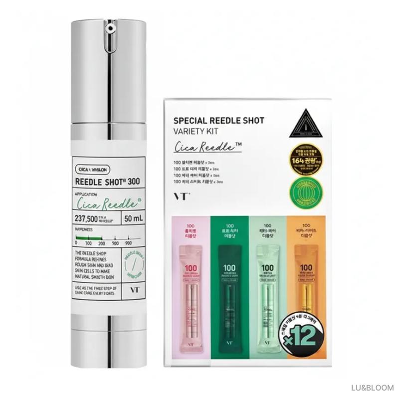 

VT Cosmetics Reedle Shot 300 50ml + Special Variety Kit (12pcs) (+Free gift)
