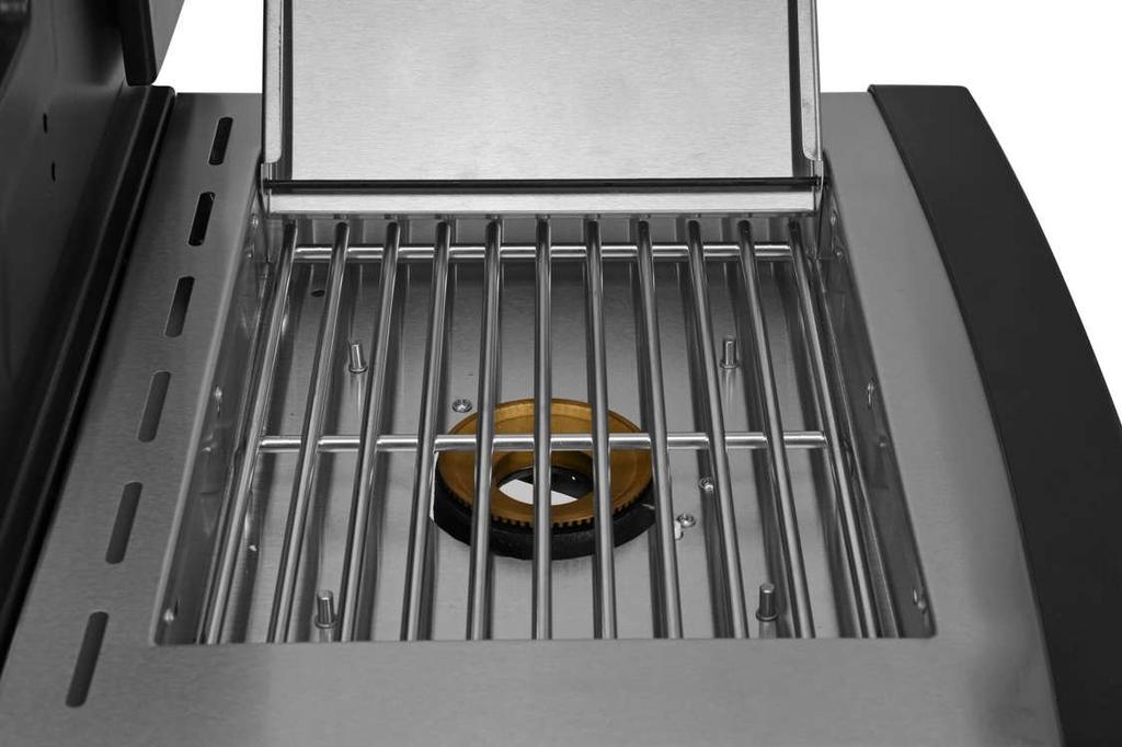 Gas Grill 4+1 Stainless Steel 17.5Kw - Yg-20013