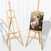 Mini desktop easel, wooden triangular easel, digital oil painting frame, special display stand