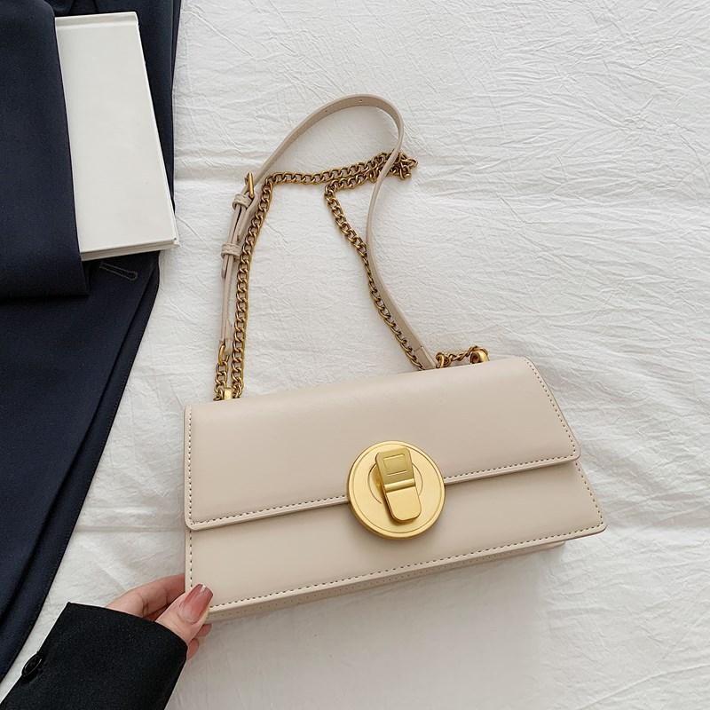 Summer new fashion high-end chain small square bag versatile single shoulder messenger women's bag