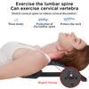 Portable Lumbar Massager Back Spine Stretcher Back Pain Relieving Body Relaxing