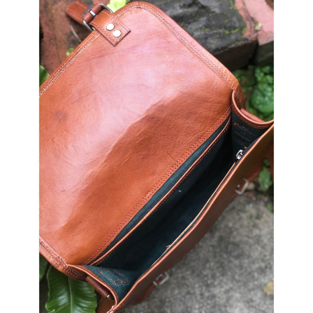 Сумка-мессенджер в деревенском стиле — фото 7