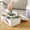 Portable Medicine Organizer Pills Storage Box Organizer Medicine Home Weekly Portable Multi Layer Drug Large Capacity