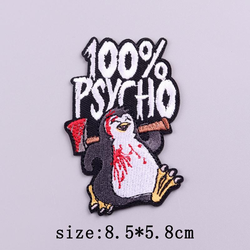 Little Yellow Duck Embroidery Patches For Clothing Hip Hop Animal Patch Iron On Patches On Clothes Fusible Patch Stickers Badges