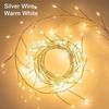 3M USB LED String Lights Copper Silver Wire Garland Light Waterproof LED Fairy Lights For Christmas Wedding Party Decoration