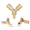 Garden Hose Quick Connection Triple Splitter Adapter 3/8in Water Hose Connectors Quick Release High Pressure Car Washer