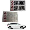Automotive Resin Badge Sticker Set For Dashboard And Steering Wheel Decoration