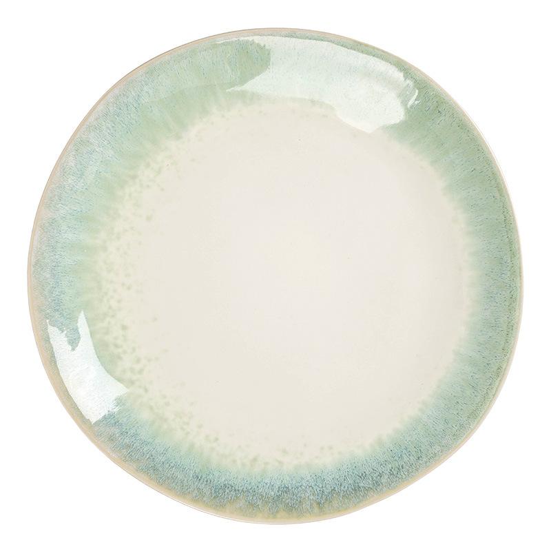 Steak Plate High Value Gradual Change Large Plate Special-Shaped Ceramic Plate Household Dish Plate Pasta Plate Tableware Western Plate