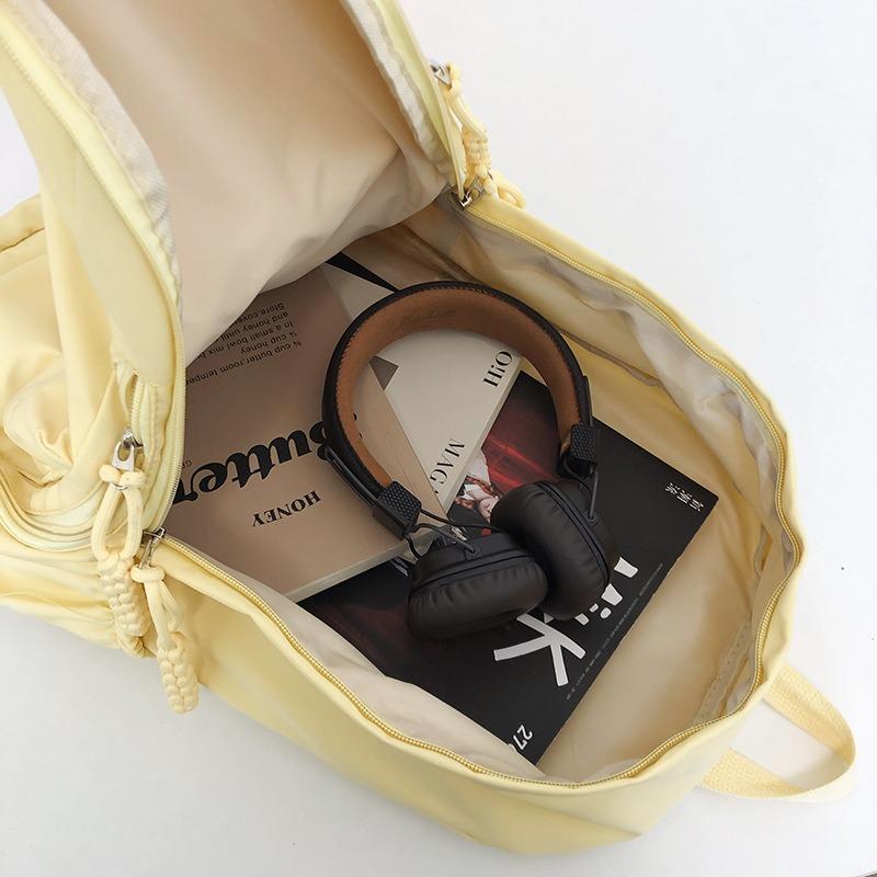 Large capacity backpack, new schoolbag, fashionable and simple, middle school student backpack trendy brand