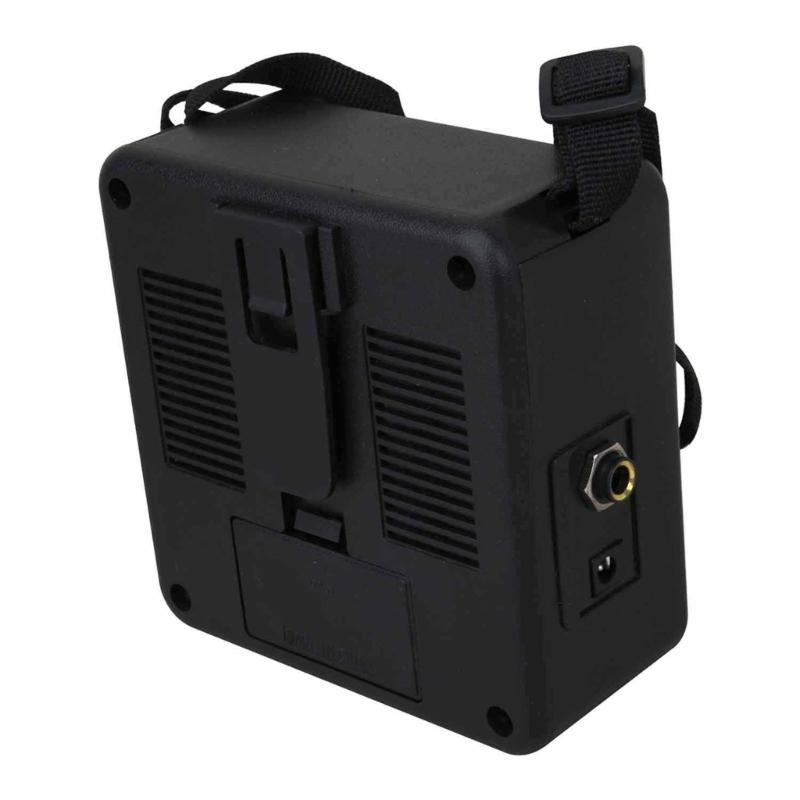 Wiederaufladbarer Gitarrenverstärker 5W Elektrischer Gitarrenverstärker Mit Handschlaufe Outdoor Tragbarer Gitarrenverstärker zum Üben Langlebig