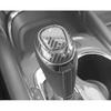 For Chevrolet Malibu 2016- Steel Carbon Fiber Console Gear Shift Knob Cover