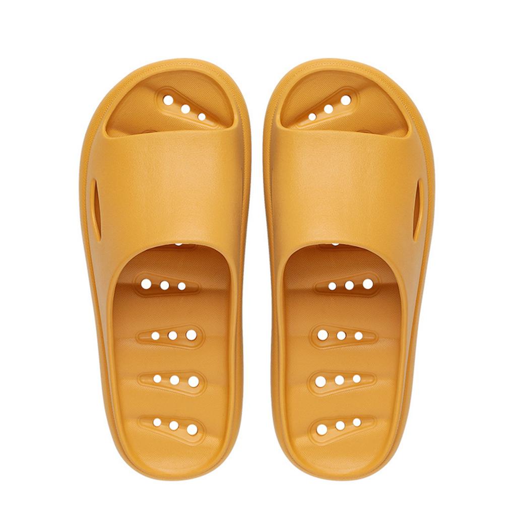 Women's Quick-Dry Breathable Hollow Shower Slippers with Non- Drainage Design